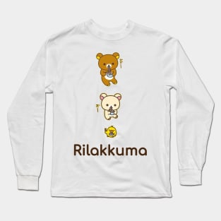 Rilakkuma and friends Long Sleeve T-Shirt